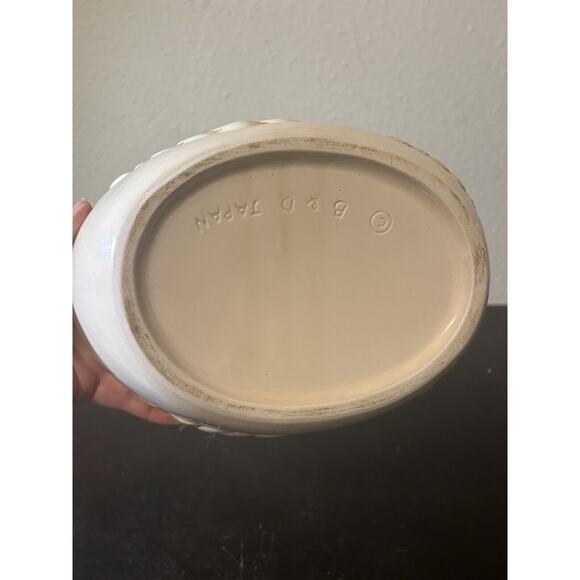 Vintage Chicken Hen B & D Japan Cookie Jar 1960s No Chips or cracks - Picture 7 of 7